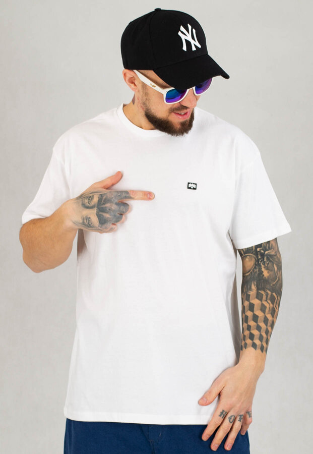 T-shirt Chada Kastet Mini biały