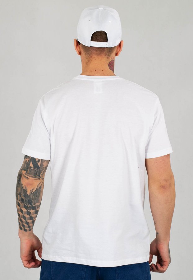 T-shirt Chada Kastet biały