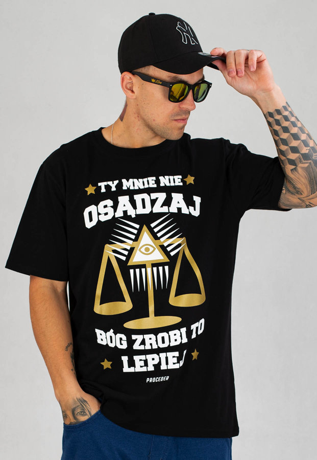 T-shirt Chada Nie Osądzaj Classic czarny