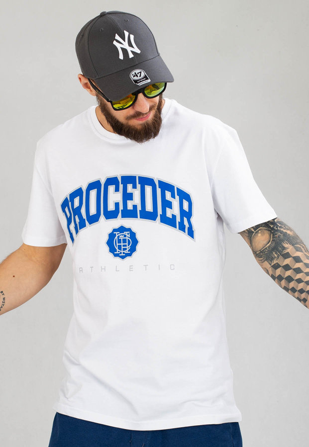 T-shirt Chada Proceder Athletic biały