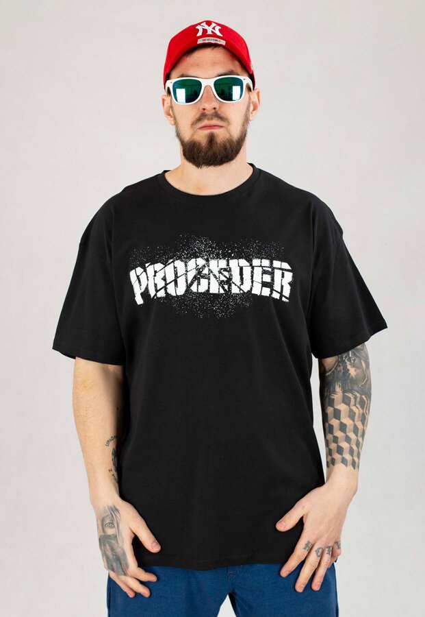 T-shirt Chada Proceder Broken czarny