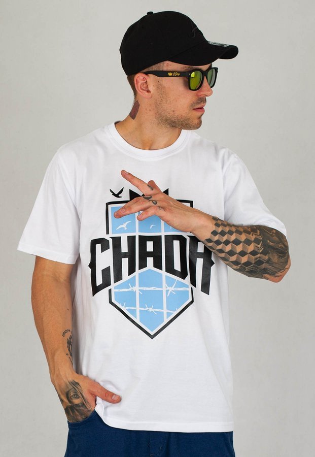 T-shirt Chada Proceder Herb biały