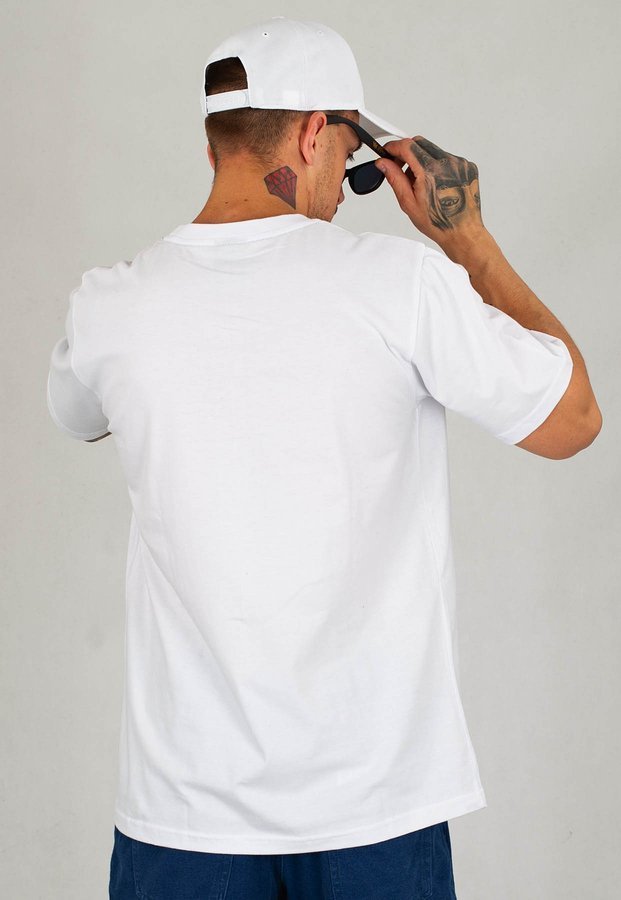T-shirt Chada Proceder Monogram biały
