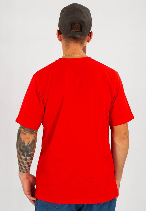 T-shirt Chada Proceder czerwony