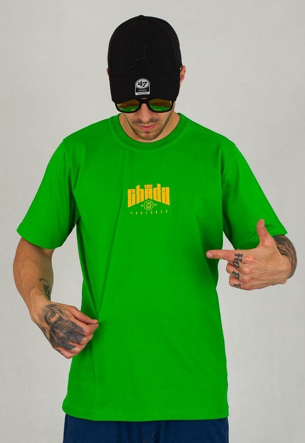 T-shirt Chada Proceder zielony
