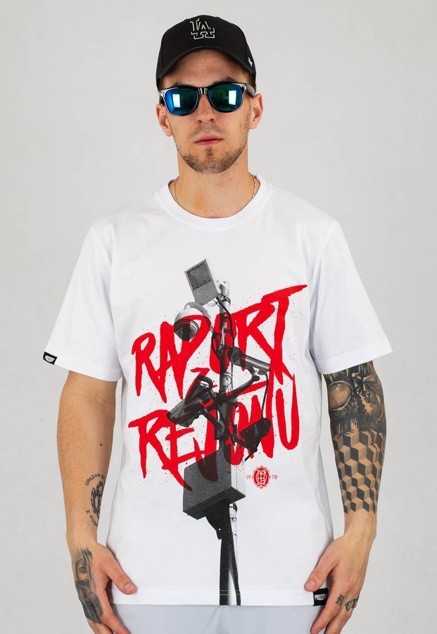 T-shirt Chada Raport z Rejonu biały