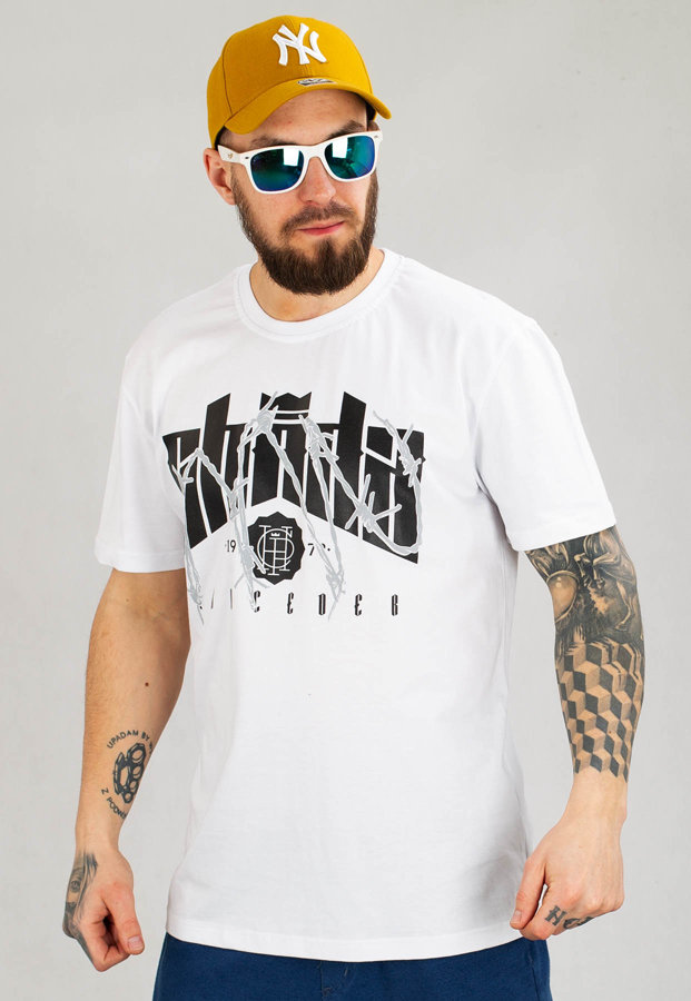 T-shirt Chada Thorns biały