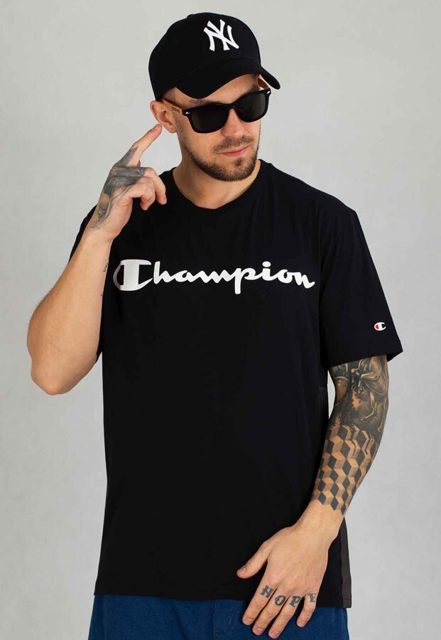 T-shirt Champion 219098 czarny