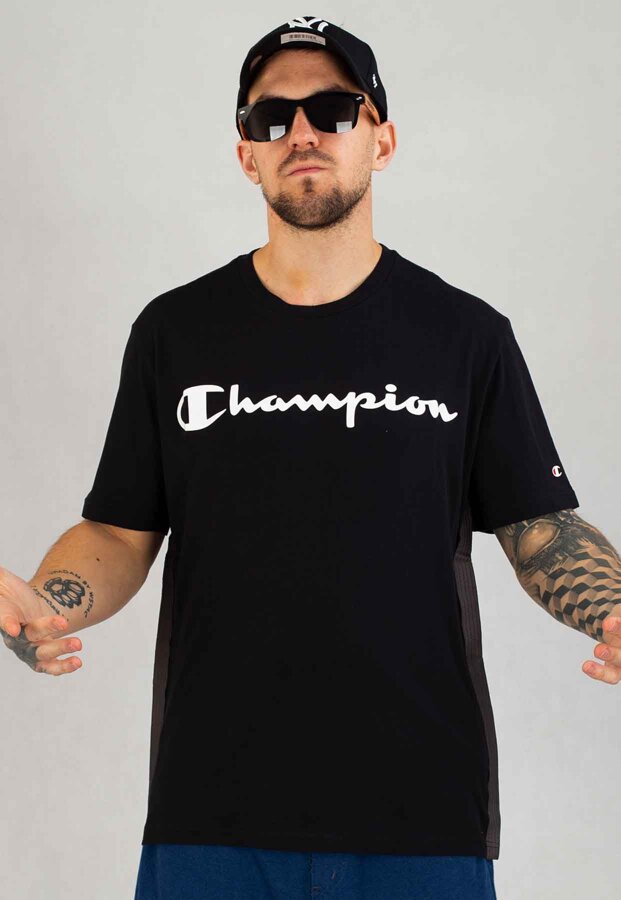 T-shirt Champion 219098 czarny