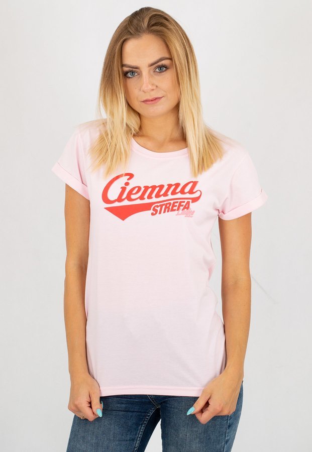 T-shirt Ciemna Strefa Classic różowy