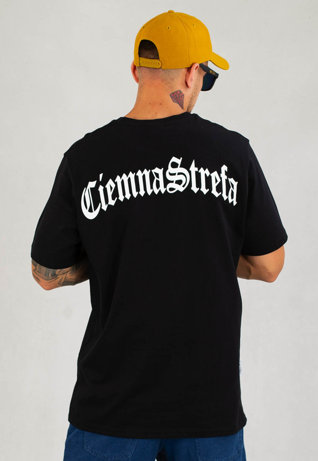 T-shirt Ciemna Strefa Gotyk czarny