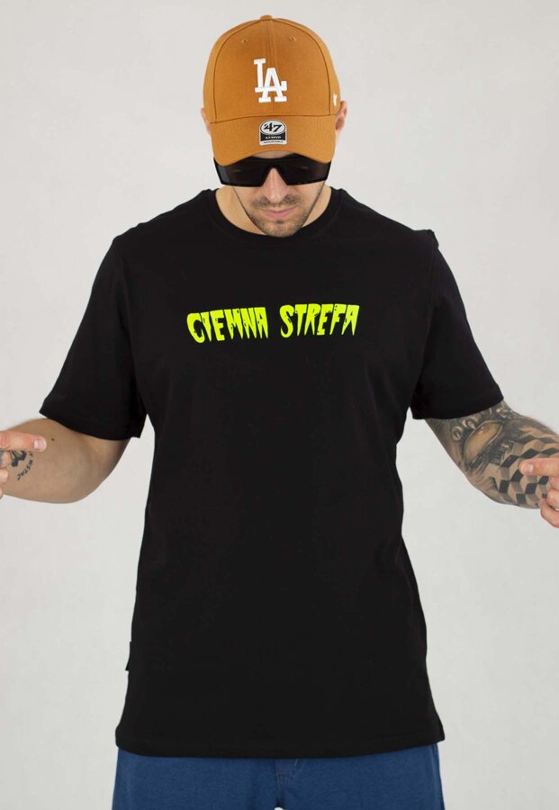 T-shirt Ciemna Strefa Trutka czarny