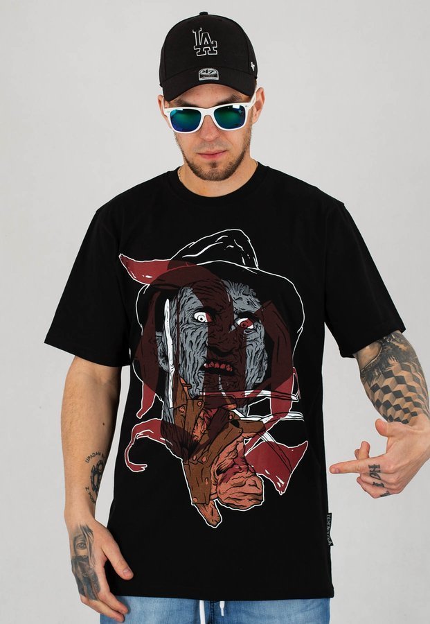 T-shirt Demonologia Freddy czarny