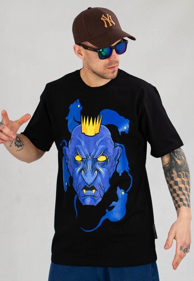 T-shirt Demonologia Król Szczurów czarny