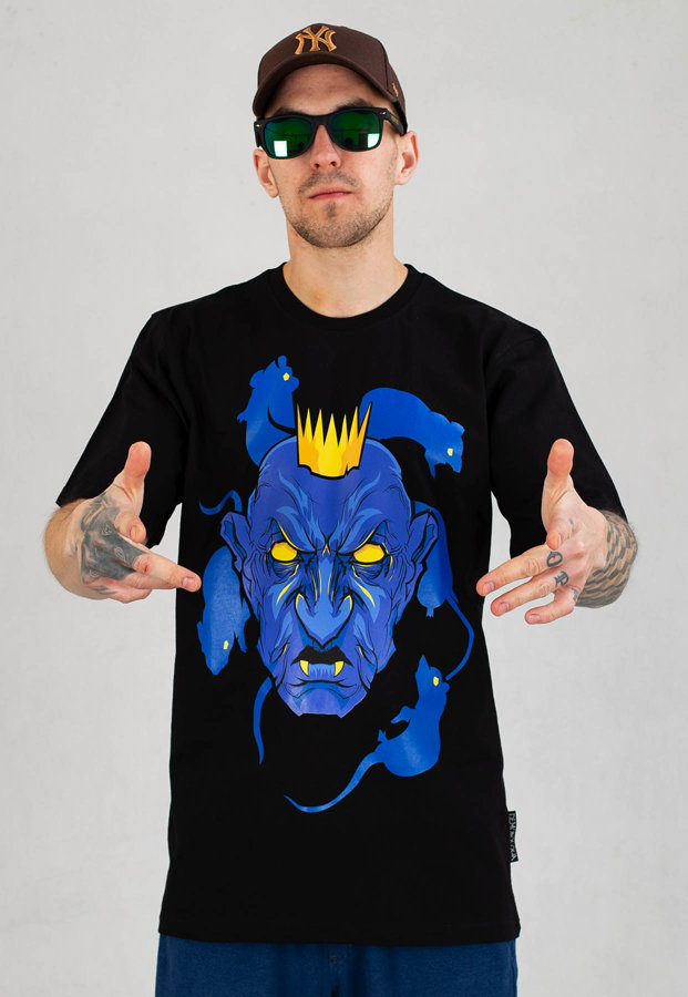 T-shirt Demonologia Król Szczurów czarny