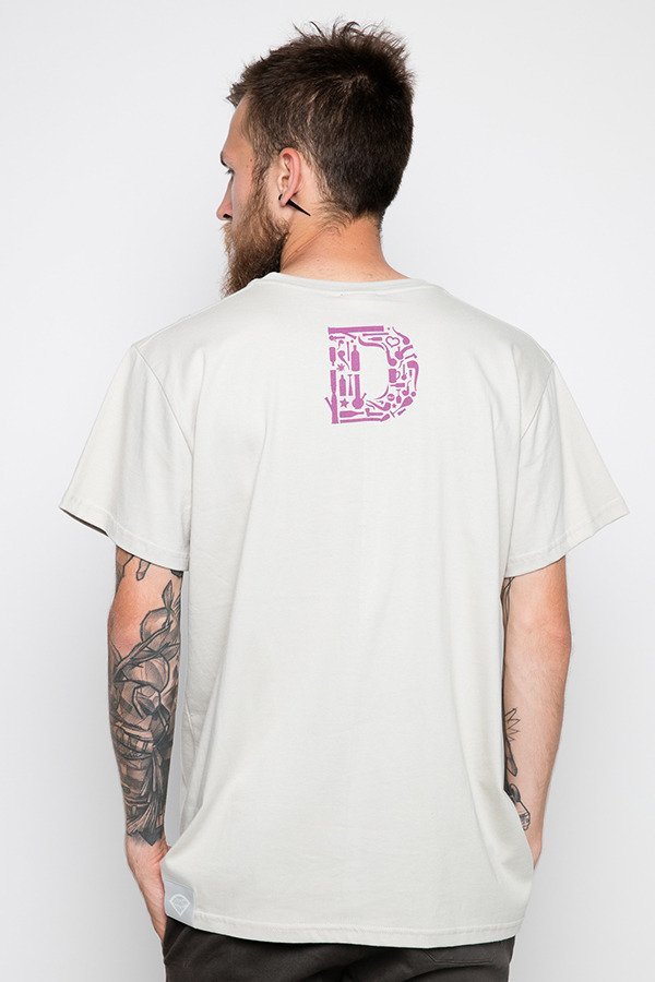 T-shirt Diamante Wear Bong Icon beżowy