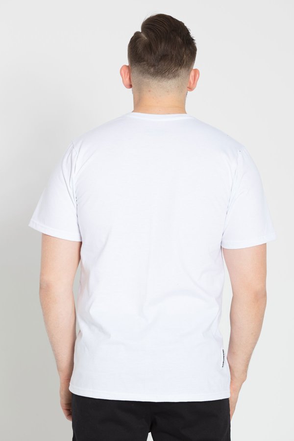 T-shirt Diamante Wear CHUJ W TO biały