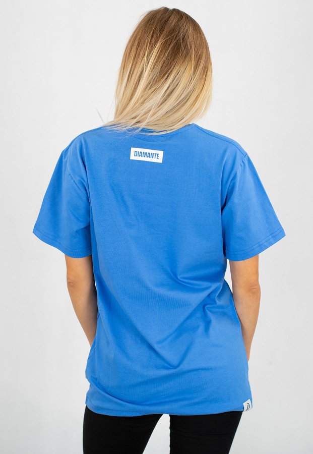 T-shirt Diamante Wear Unisex WYJ384NE niebieski