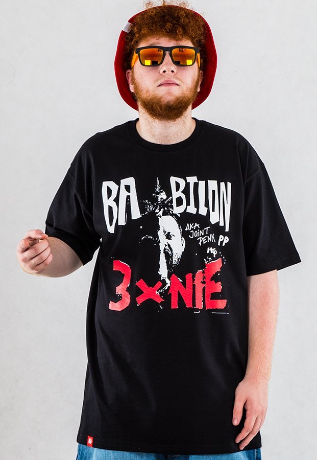 T-shirt Diil Ba Bilon 3xNIE czarny
