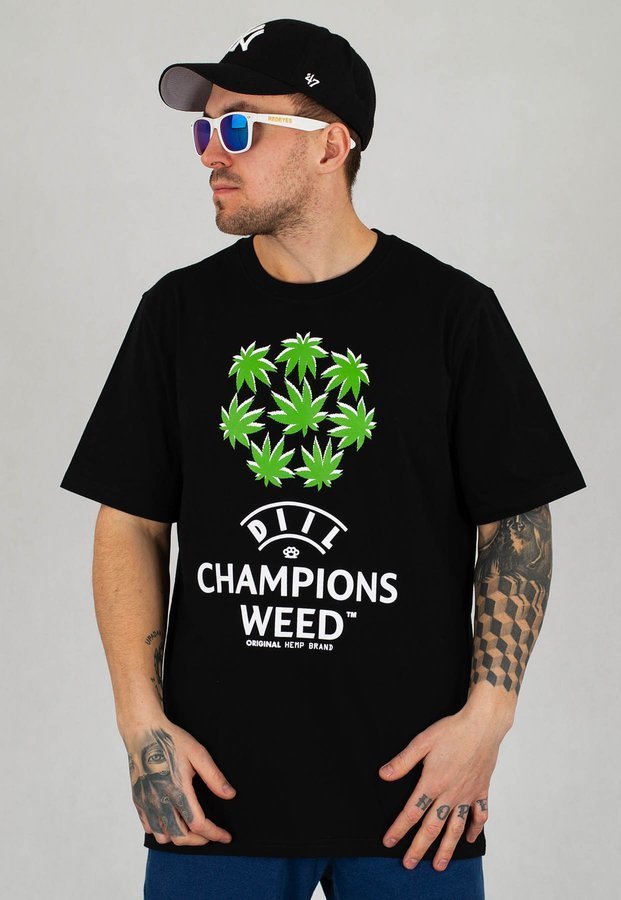 T-shirt Diil Champ czarny
