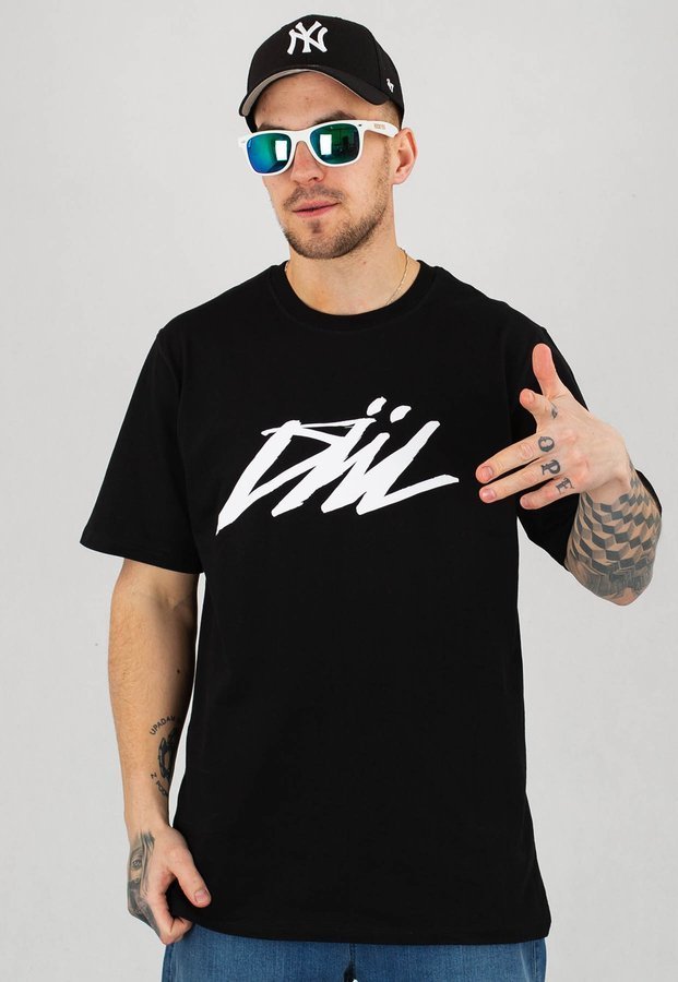 T-shirt Diil Flow czarny