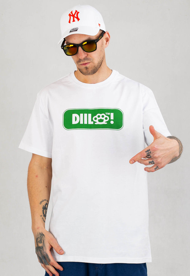T-shirt Diil Frame biały