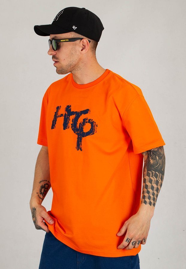 T-shirt Diil HG Sharp pomarańczowy