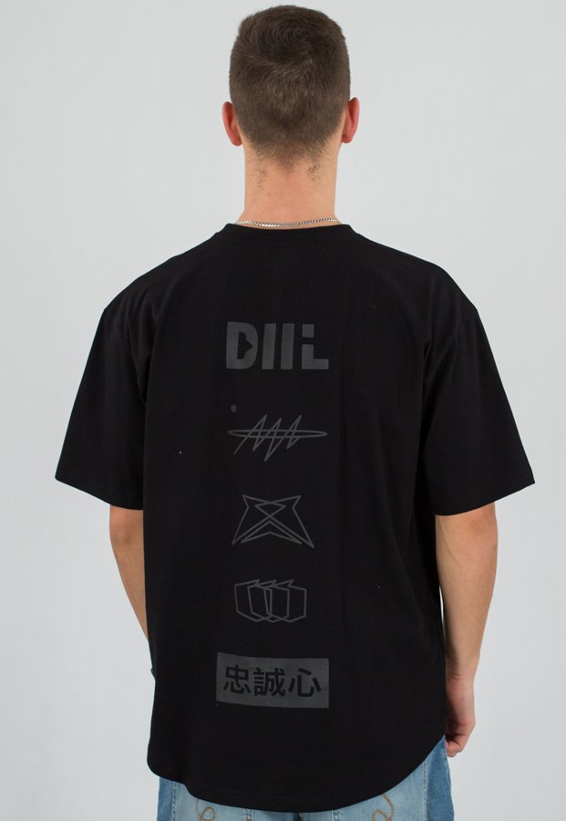 T-shirt Diil Japan czarny