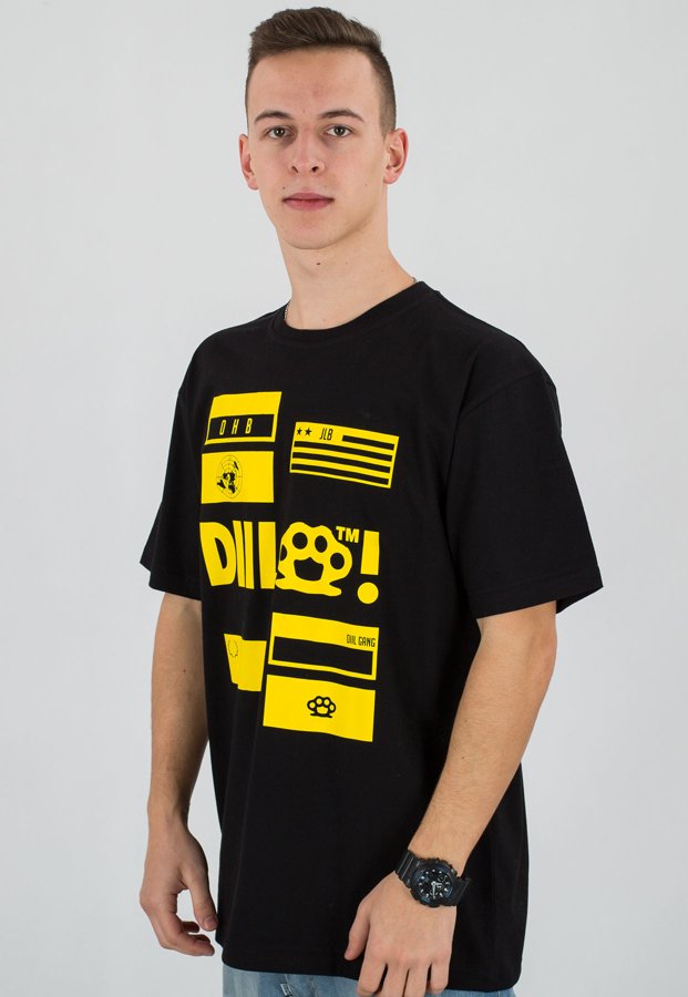 T-shirt Diil N.D.O. czarny