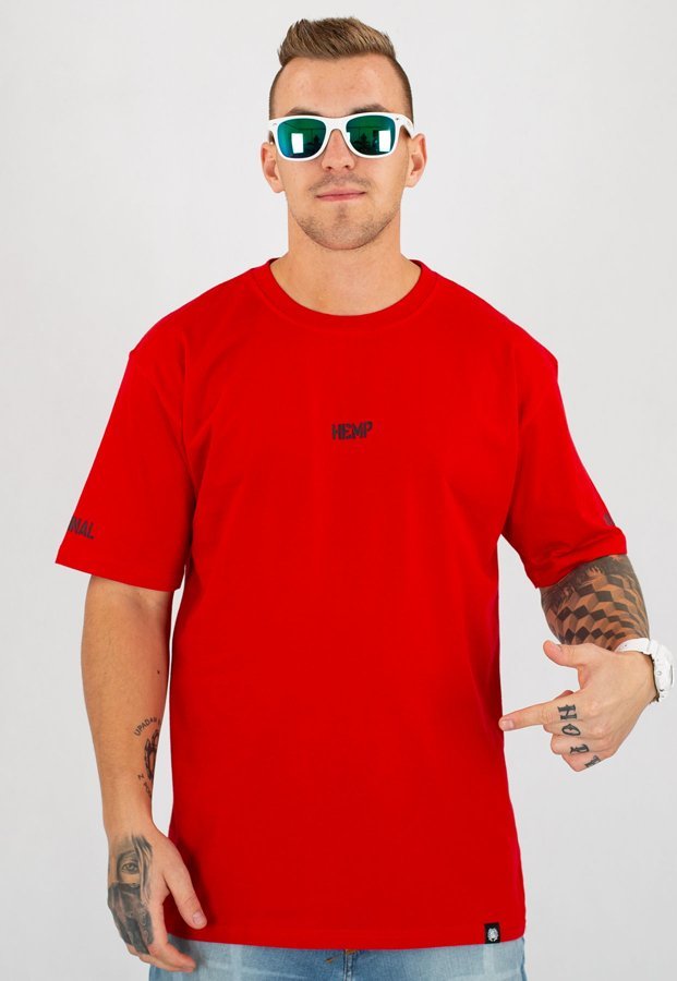 T-shirt Diil Next OHB czerwony