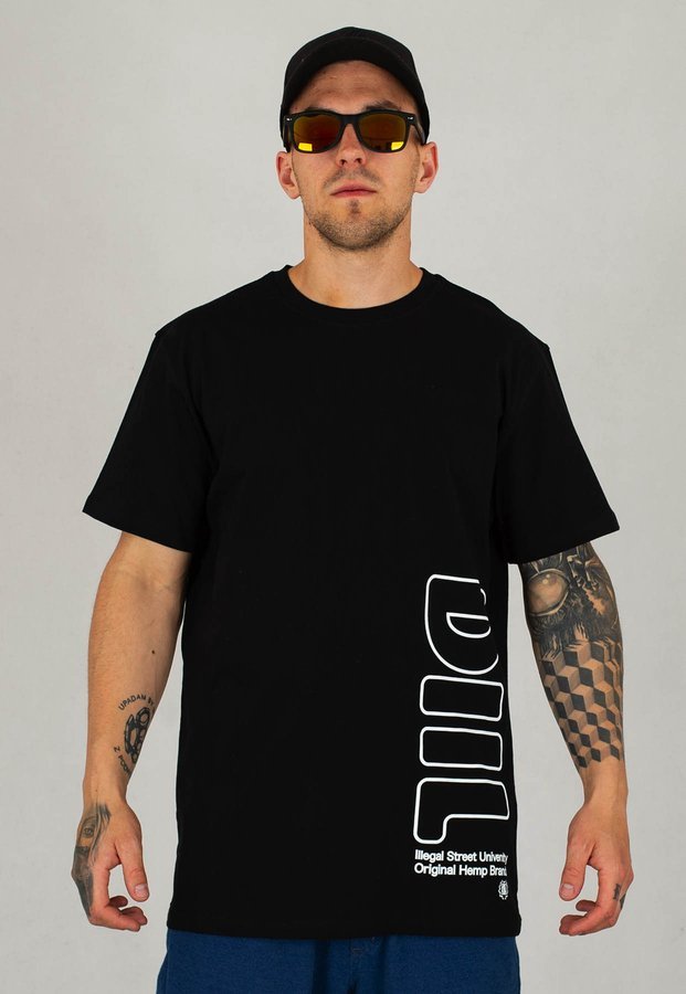 T-shirt Diil Outline czarny