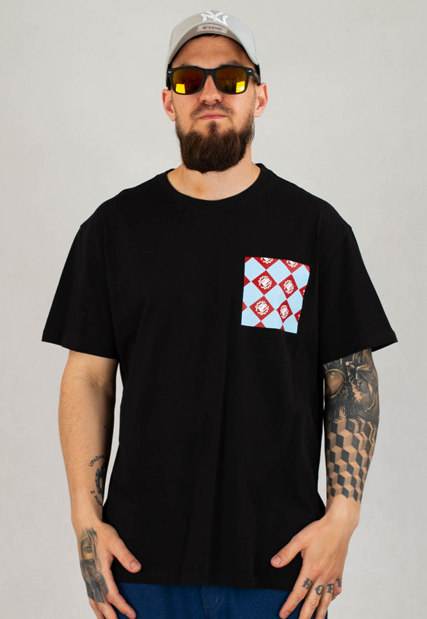 T-shirt Diil Pattern czarny