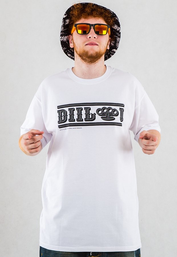 T-shirt Diil Retro biały