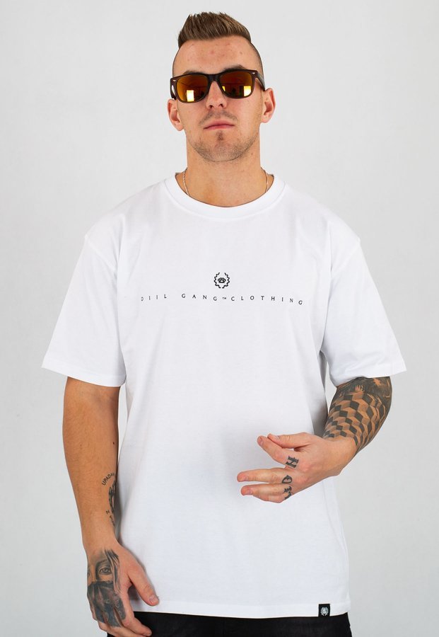 T-shirt Diil Russell biały