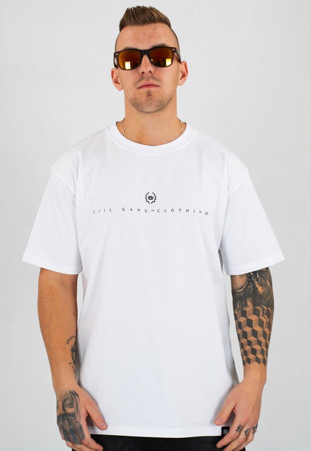 T-shirt Diil Russell biały