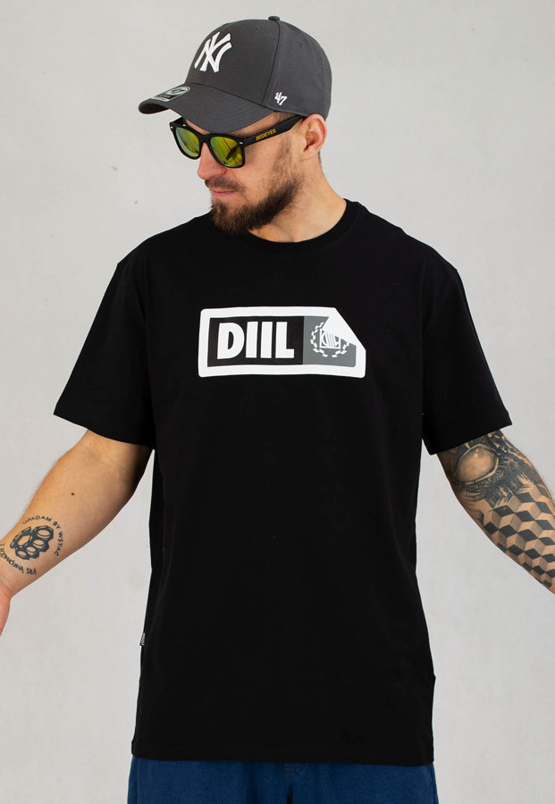 T-shirt Diil Sticker czarny