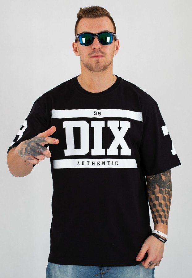 T-shirt Dixon37 Horizontal czarny