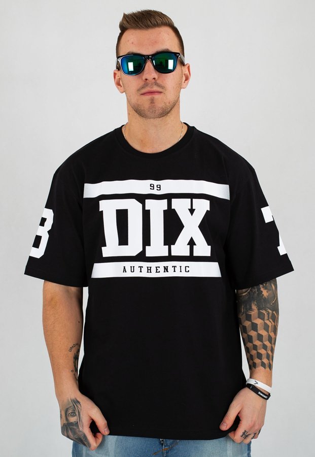T-shirt Dixon37 Horizontal czarny