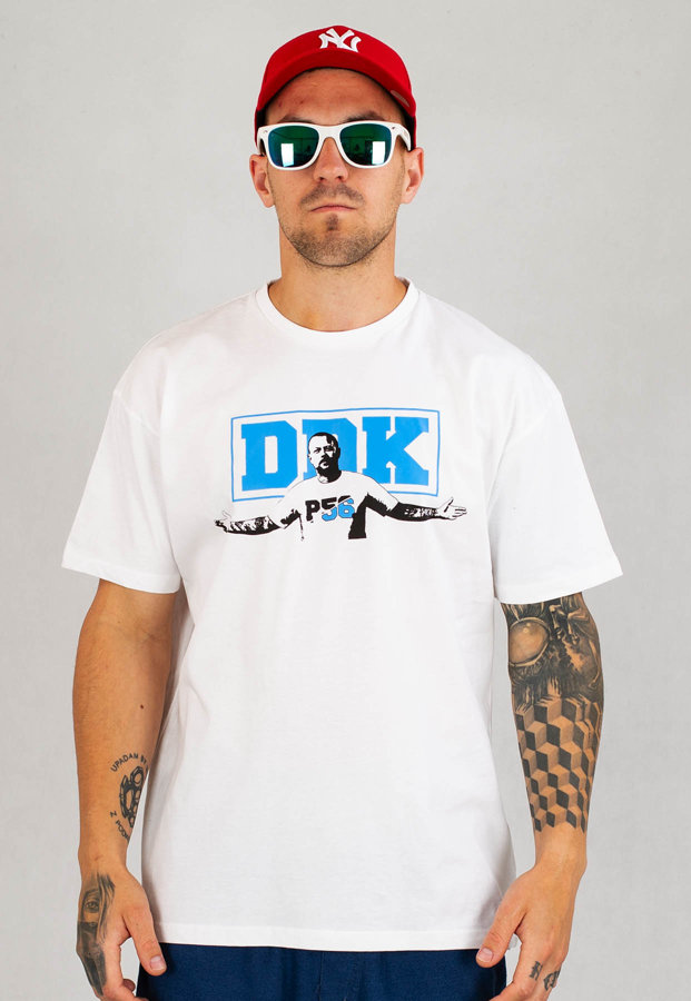 T-shirt Dudek P56 Blessing biały