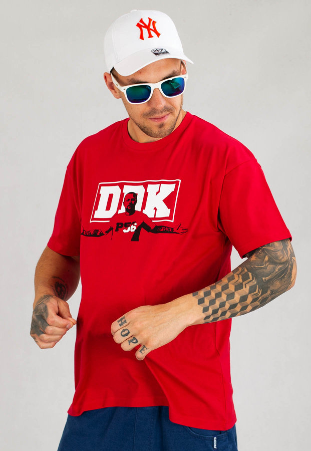 T-shirt Dudek P56 Blessing czerwony