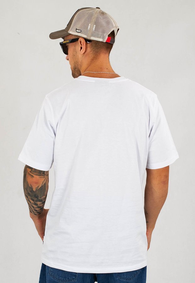 T-shirt Dudek P56 Bloki biały