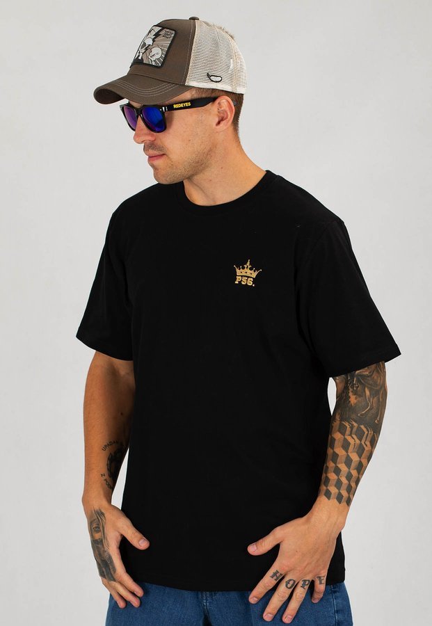 T-shirt Dudek P56 Crown czarny