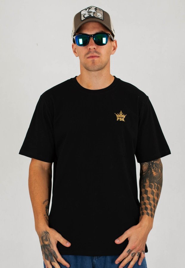 T-shirt Dudek P56 Crown czarny