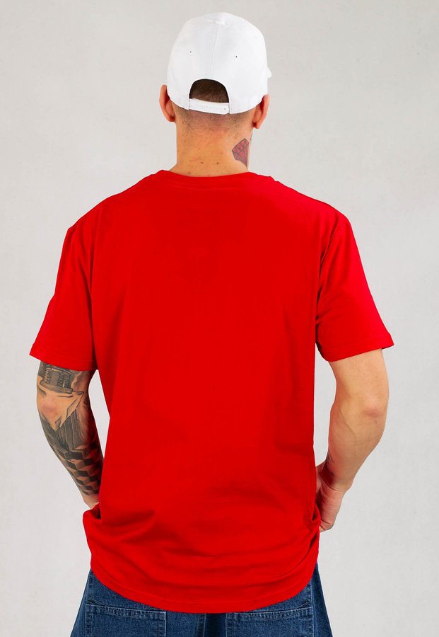 T-shirt Dudek P56 Double Joint czerwony
