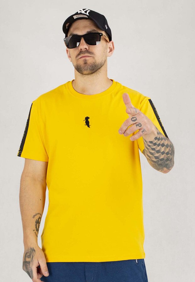 T-shirt Dudek P56 Dudek Logo żółty