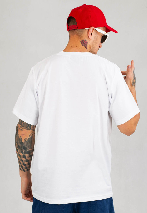 T-shirt Dudek P56 Frame biały