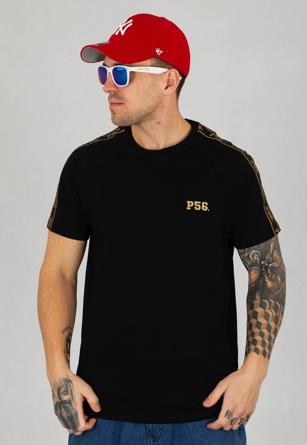 T-shirt Dudek P56 Gold czarny