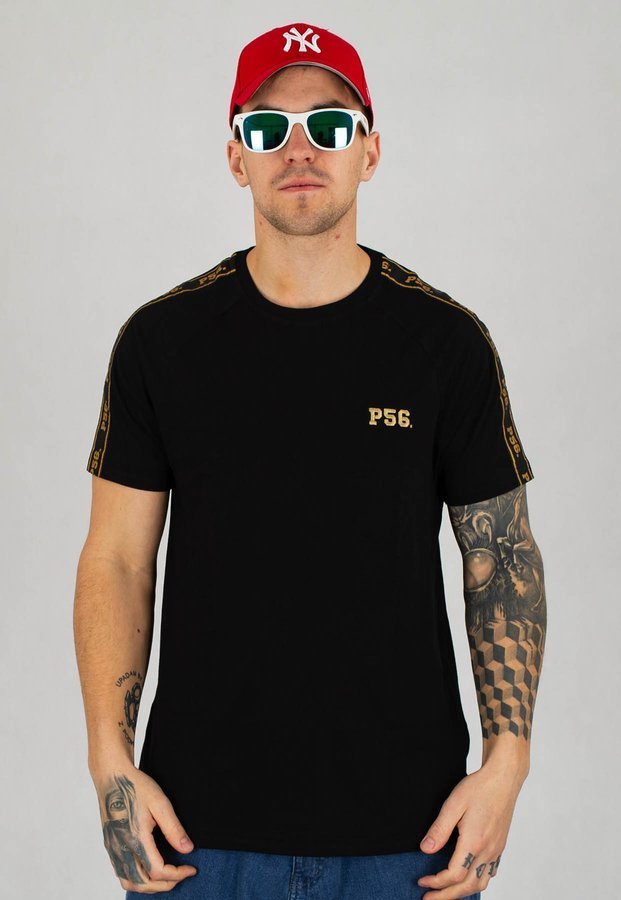 T-shirt Dudek P56 Gold czarny