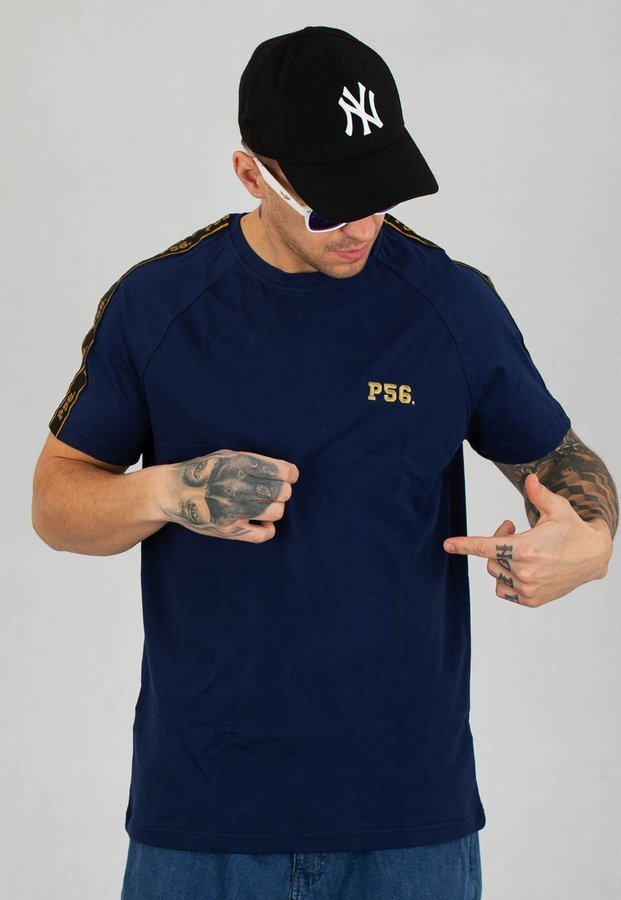 T-shirt Dudek P56 Gold granatowy