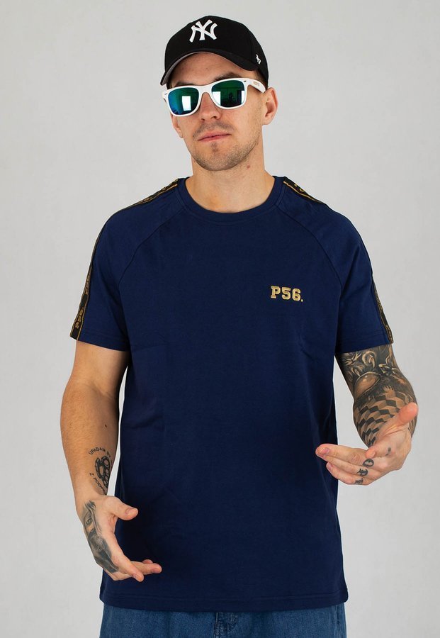 T-shirt Dudek P56 Gold granatowy